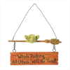 TOAD & BROOMSTICK WALL DECOR
