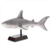 GREY SHARK FIGURINE ON BASE