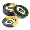 TIN COASTER SET - GREEN BAY PACKERS