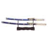 2PC SAMURAI SWORDS SCABBARDS