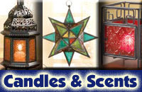 Scented Candles, Candleholders