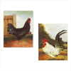 CANVAS ROOSTER PRINT SET (WFM-38416)