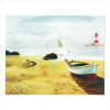 SEASIDE SCENE CANVAS PRINT (WFM-38418)