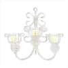 DISTRESSED SCROLLWORK CANDLEHD (WFM-38434)