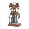 EAGLE ON BELL FIGURINE  (WFM-38446)