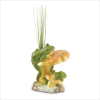 MUSHROOM SCENE FROG FIGURINE (WFM-38459)