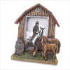 MARE & FOAL BARN PHOTO FRAME (WFM-38461)