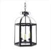 METAL TAPER CANDLE LANTERN (WFM-38464)