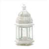 LARGE WHITE MOROCCAN LANTERN (WFM-38466)