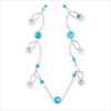 BLUE BEJEWELED NECKLACE (WFM-38502)