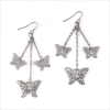 LACEWORK BUTTERFLY EARRINGS (WFM-38504)