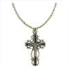 ENAMEL CROSS NECKLACE (WFM-38509)