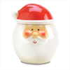 SMILING SANTA TREAT JAR (WFM-38601)