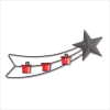 SHOOTING STAR WALL CANDLEHOLDR (WFM-38608)