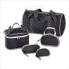 POLKA DOT TRAVEL BAG SET (WFM-38729)