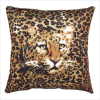 LEOPARD ACCENT PILLOW (WFM-38769)