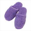 LAVENDER FUZZY SLIPPERS-MEDIUM (WFM-38774)