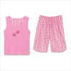 PINK BUTTERFLY PJ SET - LARGE  (WFM-38784)