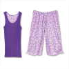 LAVENDER LEAVES PJ SET - MEDIUM (WFM-38791)