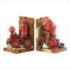 FIRE DEPARTMENT BOOKENDS (WFM-38199)