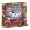 FIREMAN PHOTO FRAME-POLYRESIN (WFM-38196)