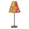 FLORAL FABRIC SHADE CANDLELAMP