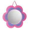 PLUSH FLOWER WALL MIRROR