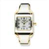 2TONE PLATE CUFF BRACELT WATCH