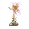 FAIRY HOLDING FLOWER FIGURINE