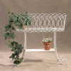 Metal Basket Plant Stand