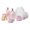 ROSE BATH SET IN HEART BOX