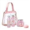 ROSE BATH SET IN PINK BAG