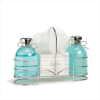 SPA BOTTLES SET-WIRE CADDY