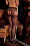 SHEER SUSPENDER PANTYHOSE