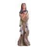 NATIVE AMERICAN MOTHER AND CHILD FIGURINE