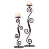 SCROLL CANDLE HOLDERS