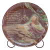 PATCHWORK JESUS PRAYING PLATE