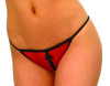 SIX CROTCHLESS PANTIES WITH BOW