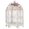 DISTRESSED BEIGE BIRDCAGE