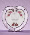 Heart-Shaped Mom Tealight Candleholder