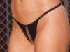 Plus Size Peek-a-Boo G-string w/ Chain