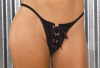 Plus Size Lace Up G-string