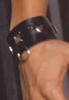 Wrist Cuffs w/ Square Nail Heads and O Rings