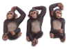 ALAB 3 PC MONKEYS WALL PLAQUES