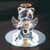 APRIL GLASS ANGEL BEAR W/HEART