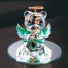 MAY GLASS ANGEL BEAR W/HEART