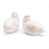 SET OF 2 PORCELAIN BIRDS