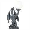 DRAGON W/GLOBE TABLE LAMP