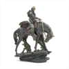 LIBERTY BRONZE COWBOY ON HORSE