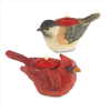 CARDINAL T-LIGHT HOLDERS-SET 2